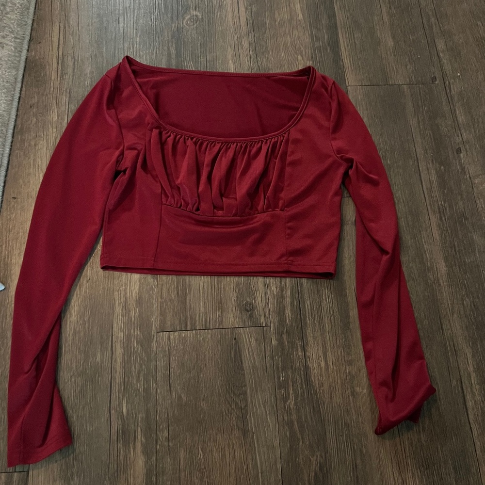 Long Sleeve Blouse Top
